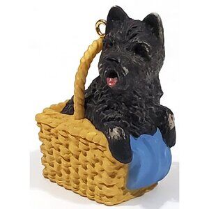 Hallmark TOTO mini Christmas Ornament 3rd The wizard Wonders of Oz series 2001